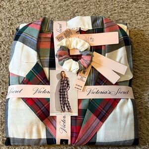 Victoria's Secret Multicolor Plaid Pajama Set